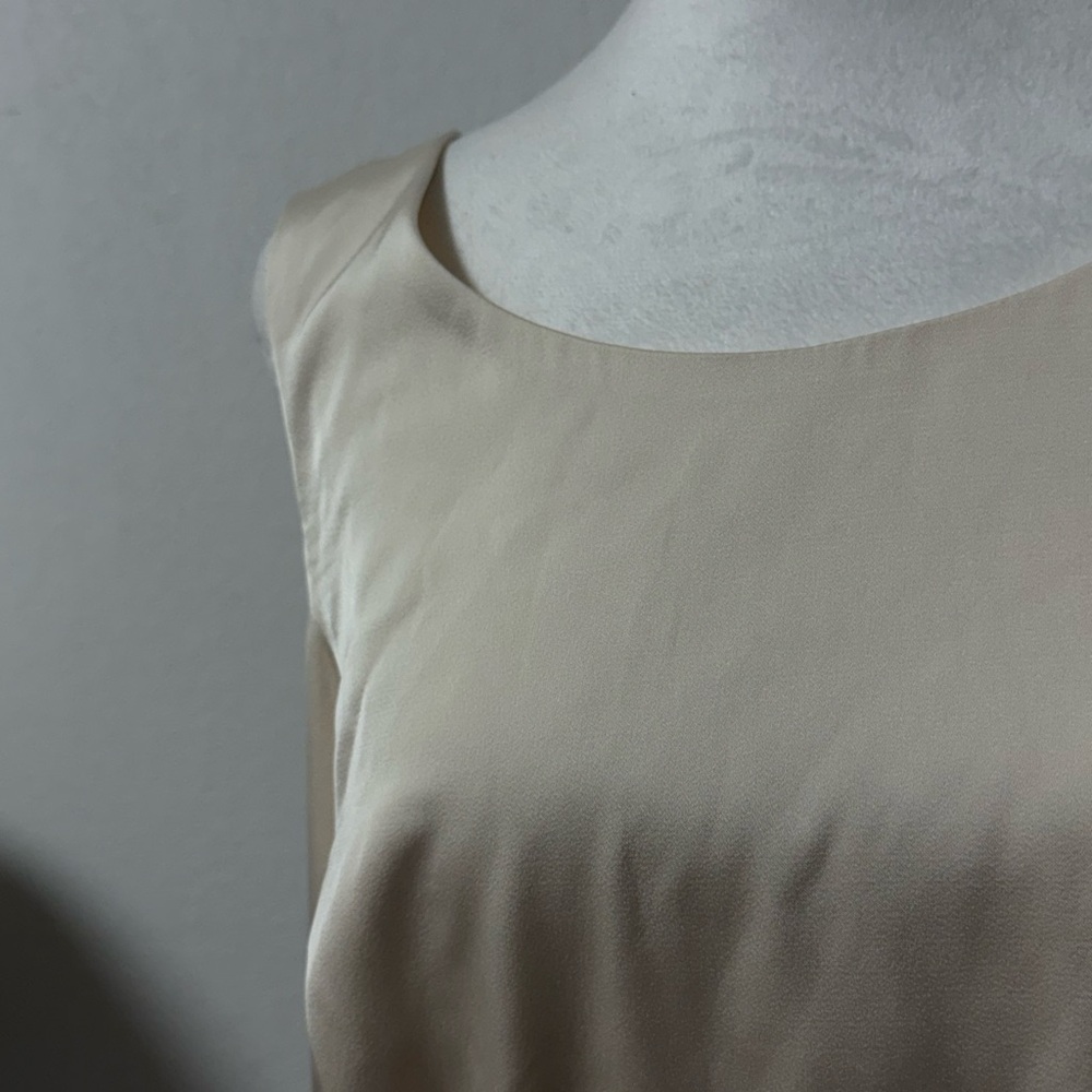 Azazie Beige Maxi Dress - Picture 4 of 6